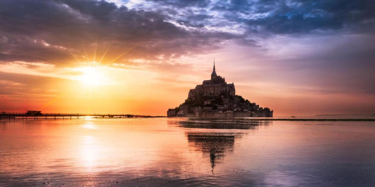 Chambres D'Hotes Avec Piscine Aux Agapanthes De Cromel - Mont Saint Michel Экстерьер фото