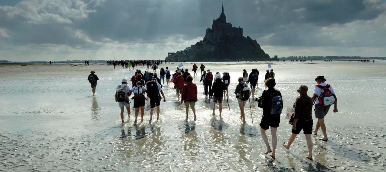 Chambres D'Hotes Avec Piscine Aux Agapanthes De Cromel - Mont Saint Michel Экстерьер фото